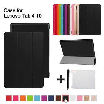 Magnetisk cover Til Lenovo FANEBLAD 4, 10, TB-X304N/F/L Funda Tablet til Lenovo-Fanen 4 10 Ultra Slim Stå Dække forTab4 10 10.1