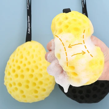Honeycomb Badekar Bolden Skrubber Japan Wisp For Krop Svamp Baby-Blød Badekar Skummende Svamp Badeværelse Brusebad Rengøring Af Værktøj