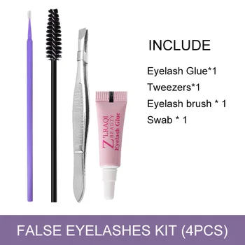 3/5/10 Pc ' er Stærke Hold, Eyelash Glue Makeup-Værktøjer Sæt Vandtæt Falske Øjenvipper Selvklæbende Latex-Fri Egnet til Følsomme Øjne