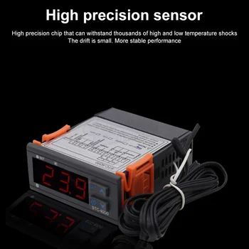 STC-9200 Temperatur Controller Med Køling Afrimning Ventilator Alarm Funktion Og To-Sensor Instrument Værktøj Til Industri Værktøj