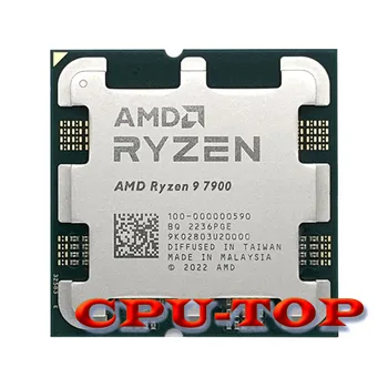 AMD Ryzen 9 7900 R9 7900 3.7 GHz 12-Core 24-Tråd CPU Processor 5MN L3=64M 100-000000590 Socket AM5 Ingen køler