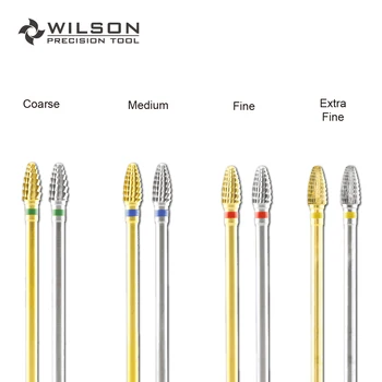 WILSON Mini Kegle Negle bore bits Fjerne gel hårdmetal Manicure værktøj Manicure værktøj Hot salg Gratis forsendelse