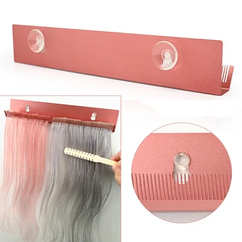 FOSHIO Metal Hair Extension Stand Holder Menneskelige Paryk Skæring Rack Hår Styling Fletning Sortering Bøjle holder med sugekop