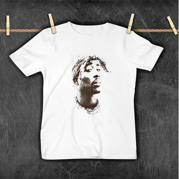 Vintage Harajuku Tupac 2pac Børn Drenge T-Shirt 2022 Rock Fashion, Hip Hop børnetøj Korte Ærmer Streetwear lille Barn Toppe
