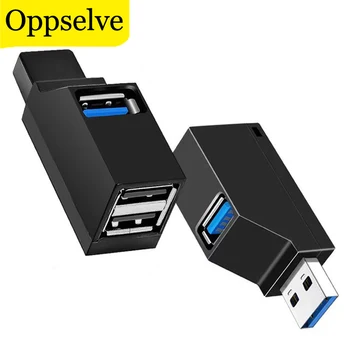 USB 3.0 HUB Extender Adapter Mini-Splitter-Boksen 3/4 Porte til PC Laptop, Macbook Mobiltelefon Høj Hastighed U Disk Læseren til Xiaomi