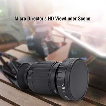 Kamerasøgeren VD-11X Micro Director ' s HD Søger Scene med Teleskop Design for 37mm Standard Filter Tråd