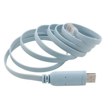 1pc 1.8 M, USB Til RJ45 USB Til RS232 Seriel Til CAT5 RJ45 Konsol Adapter Kabel Ledning Til Cisco Routere Ny