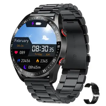 Puls, Blodtryk Overvåge Ekg Og Ppg Vandtæt Fuld Touch Screen Smartwatch Business Bluetooth Opkald Hw20 Smart Ur