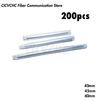 200pcs Fiber Optic Fusion Beskyttelse Splejse Ærmer 40mm, 45mm, 60mm for 900un kabel - / Heat Shrink Tube/Fiber Optic Hot Melt Rør
