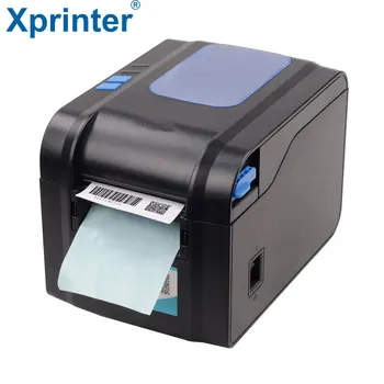 152mm/s Termiske Stregkode - /etiketprinter 20mm~82mm Automatisk Stripping Papir 203DPI 3 Tommer Xprinter XP-370B QR-Kode