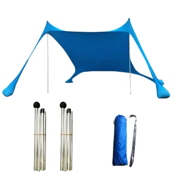 Udendørs bærbare stranden Lycra camping telt vinter fiskeri vind-og regntæt parasol skur