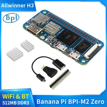 Banan Pi M2 Nul Quard-core Singe Bestyrelsen 512 MB DDR 3 SDRAM Udvikling Bestyrelse Mini HDMI-kompatibel Samme som Raspberry Pi Nul W