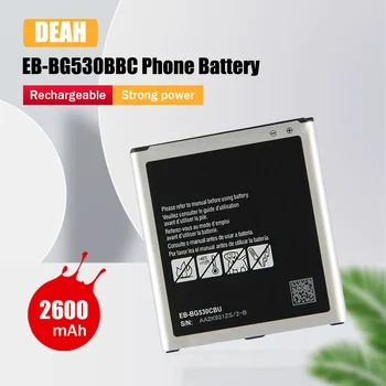 3.8 V 2600mAh EB-BG530BBC EB-BG530CBE EB-BG530BBE Telefon Batteri Til Samsung G5308W G530 G531F SM-G532F 2015 J2 J3 J5 2016 J320F