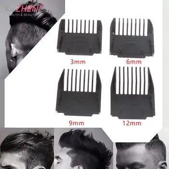 2/4stk/Pack Frisør Hair Clipper Grænse Kam Udskiftning Guide Kam For Moser 1400 Series Frisør-Caliper Tænder Intimbarbering Grænse Kamme