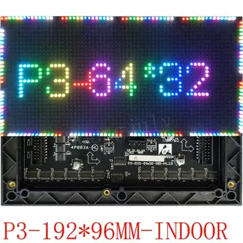 Indendørs P3 RGB-Matrix LED-Display Modul Bestyrelsen Hylde Reklame displayet Enhed, Computer, Mobiltelefon Kontrol