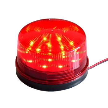 Strobe Sirene Alarm Vandtæt 12V~220V Sikkert Sikkerhed Alarm Strobe Signal Sikkerhed Advarsel MINI Blinkende LED Strobe Lampe