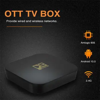 Den globale Version af TV-Box S 4K Ultra HD AndroidTV 9.0 HDR 8GB WiFi DTS-Multi-Language Blå Tand Smart 2,4 G Max Media Player