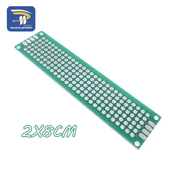 5pcs 2x8cm 2*8 Dobbelt Side Prototype PCB diy Universal Printed Circuit Board