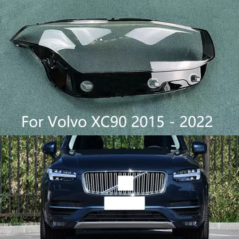 Bil Foran Forlygte Glas Linse Auto Shell Forlygte Caps Lampeskærm Hoved Lampe Dække Lampcover For Volvo XC90 2015-2022