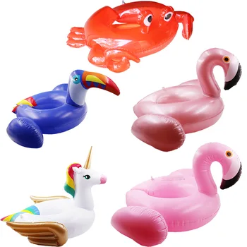 Unicorn Flamingo Oppustelige Baby Svømning Ring Swimmingpool Float Svømning Cirkel Kids Pool Legetøj Vand Sæde Sommer Beach Party