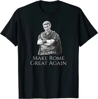 Gaius Julius Cæsar Gøre Rom Stor Igen. Romersk Historie T-Shirt. Sommer Bomuld O-Hals, Korte Ærmer Herre T-Shirt Nye S-3XL