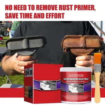 100 ml Chassis Rust Remover Multi Funktionelle Vand-baserede Metal Rust Remover Forebyggende Belægning Rust Korrektur Beskyttelse af Bil