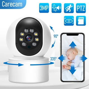 3MP/5MP Wifi PTZ-Kamera 360 Home Security Auto Tracking Menneskelige Opdagelse To-vejs Lyd Trådløst IP-Kamera babyalarm