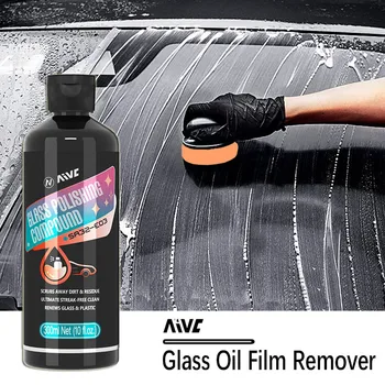 AIVC Bil Glas Olie Film Renere Glas Olie Film Remover For en Bil Forrude Belægning Agent Bil Glas Polering af Bil Detaljer