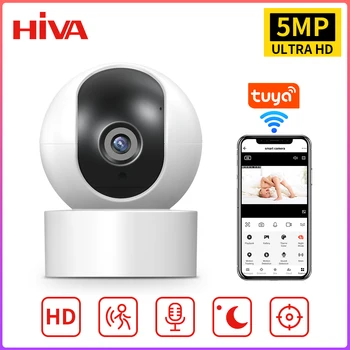 1080P WiFi Hjem Kamera, Trådløse IP-Sikkerhed overvågningssystem IP-Kamera med Tuya Smart Liv App Control til Hjemmet Alarm System