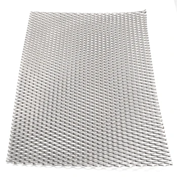 Titanium Ark Hul Type Metal Titanium Mesh Perforeret Plade Udvidet Størrelse 200 mm*300 mm*0,5 mm For Kemiske Maskiner