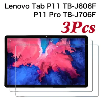 3Pcs Hærdet Glas Membran Til Lenovo Fanen P11 Pro 11.5 TB-J706F Skærm Protektor P11 11 Tommer TB-J606F Tablet Beskyttende Film