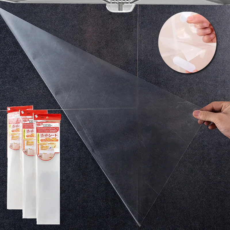 1Pc Køkken Olie Bevis Wall Sticker 90X60cm Varme-resistente Tapet Klar Selvklæbende Film Vandtæt Papir boligindretning