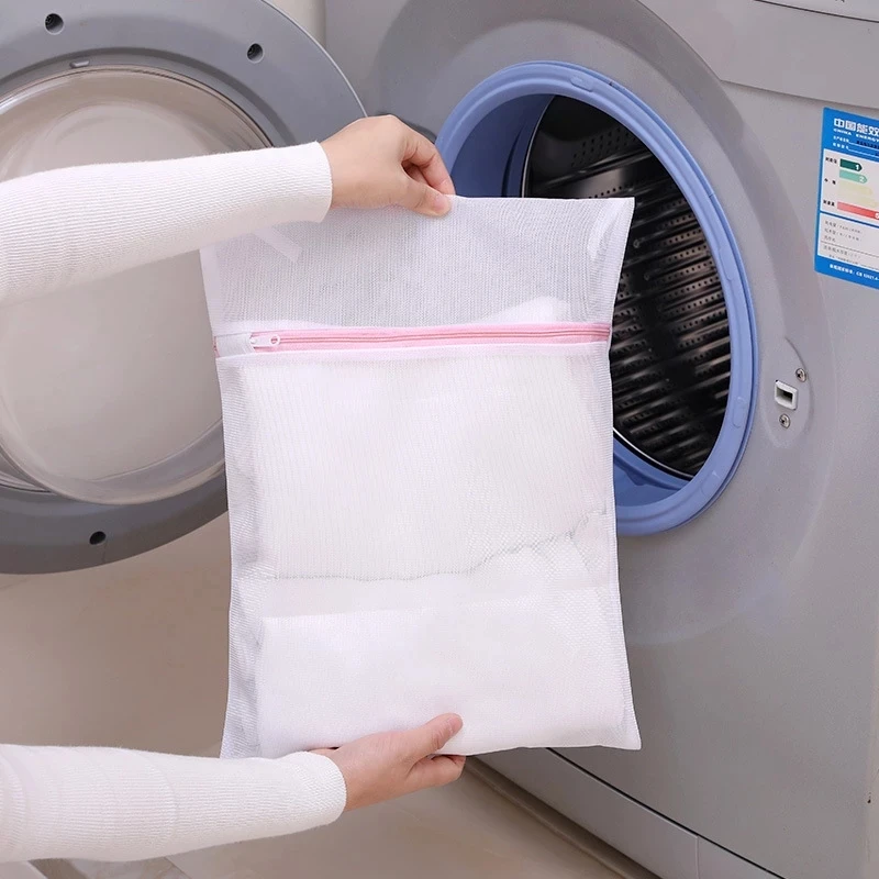 3 Størrelsen Af En Zip-Tøjvask Genanvendelige Poser Vaskemaskine Tøj, Pleje, Vask Taske Mesh Net Bh Sokker Undertøj Undertøj Tøjvask Tasker