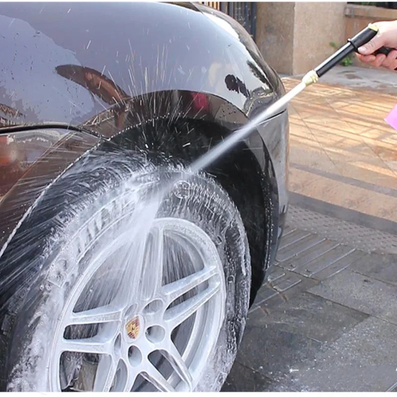 Bærbare højtryks-Vand Pistol For Rengøring bilvask Maskine Have Vanding Sprinkler Slange Dyse Skum Vand Pistol