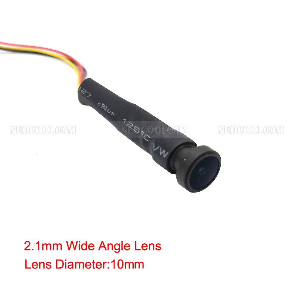 NEOCoolcam 140 Graders Vidvinkel 2.1 mm Linse 700TVL CMOS-Sensor Indendørs Mini Bullet Analog Farve Video CCTV Sikkerhed Kamera