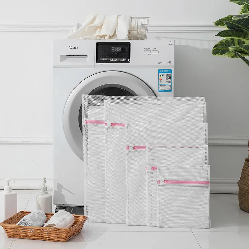 3 Størrelsen Af En Zip-Tøjvask Genanvendelige Poser Vaskemaskine Tøj, Pleje, Vask Taske Mesh Net Bh Sokker Undertøj Undertøj Tøjvask Tasker