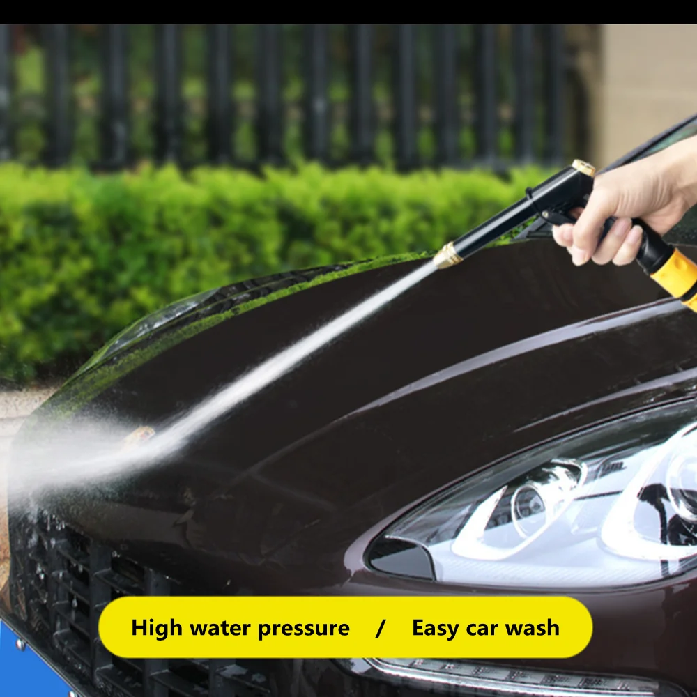 Bærbare højtryks-Vand Pistol For Rengøring bilvask Maskine Have Vanding Sprinkler Slange Dyse Skum Vand Pistol