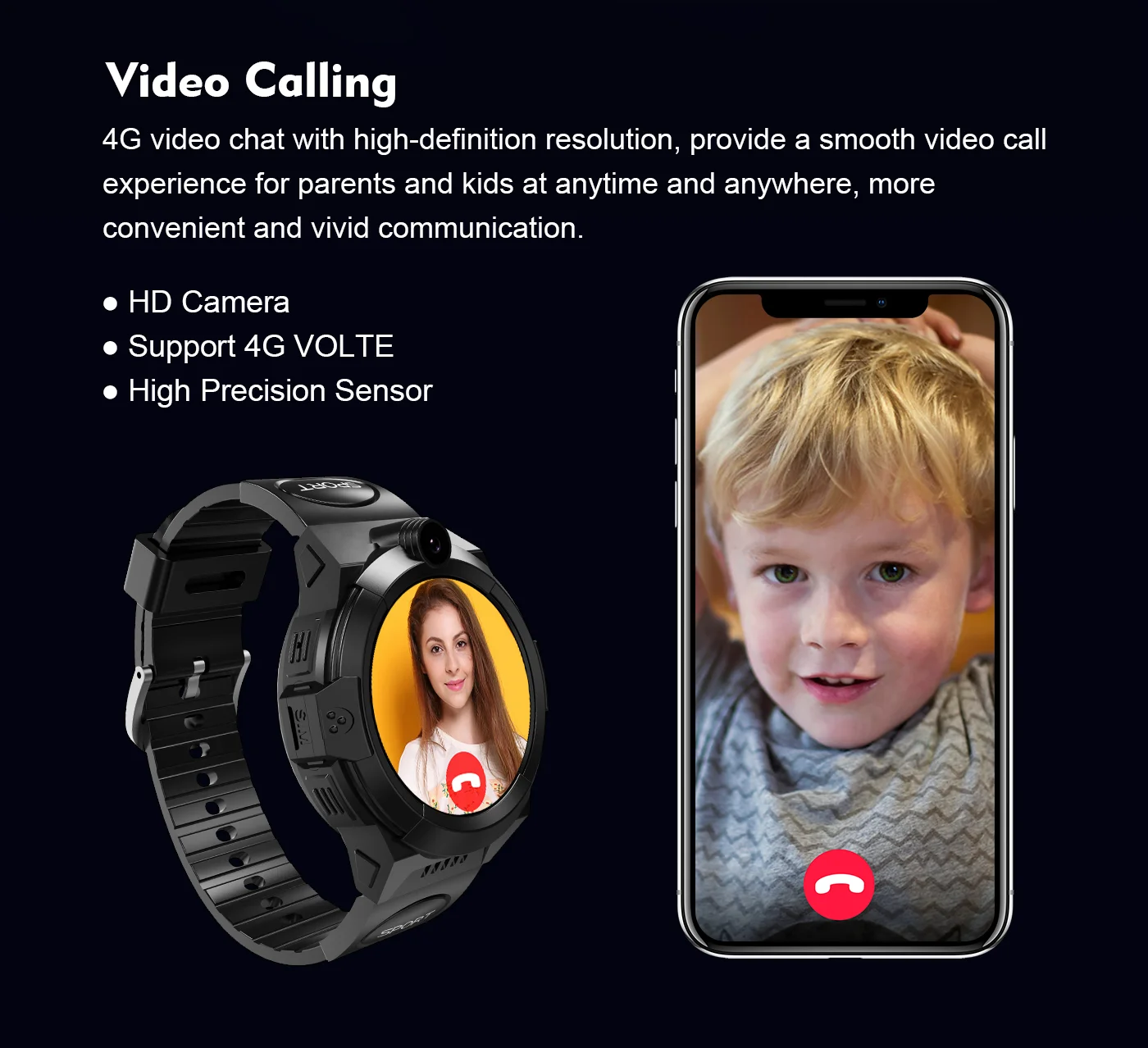 Vandtæt 4G Kids Sport Smart Ur Mekanisk Design Ringer GPS WiFi Placering videoopkald Barn Smartwatch For Drenge og Piger Telefon