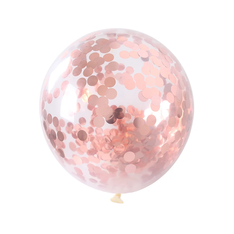10stk/12 tommer Masse Konfetti Latex Bold Rød Rose Guld Sølv Helium-Ballon Fødselsdag Bryllup Dekoration Jul Globos