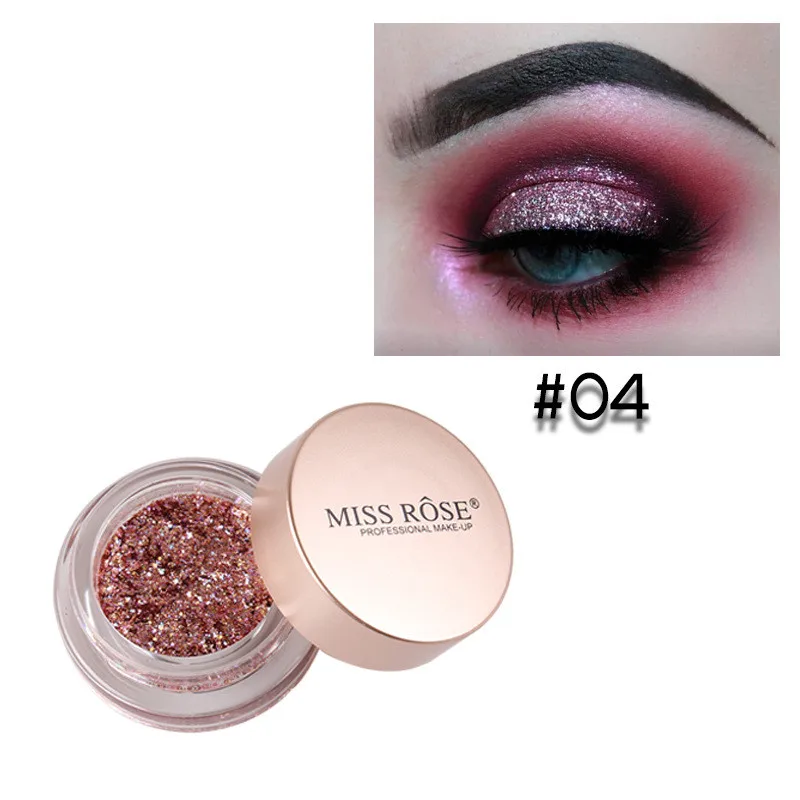 Miss Rose Havfrue Eyeshadow Løs Pigment Glitter Pulver Øjenskygge Makeup 10 Stil