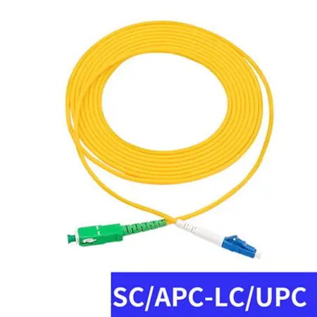 Optisk Fiber Patch kabel 9/125 652D Simplex SC/APC FC/APC LC/APC for At UPC LC FC SC Pigtail FTTH CATV Fiberoptiske Patch kabel 1m-40m Kabel