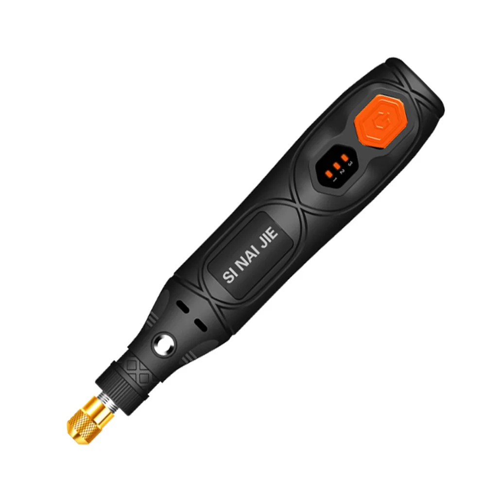 16000RPM Håndholdte USB Mini Elektrisk Mølle Bor Gravering Kuglepen Polermaskine Med Dremel Roterende Værktøj, Tilbehør DIY-Sæt