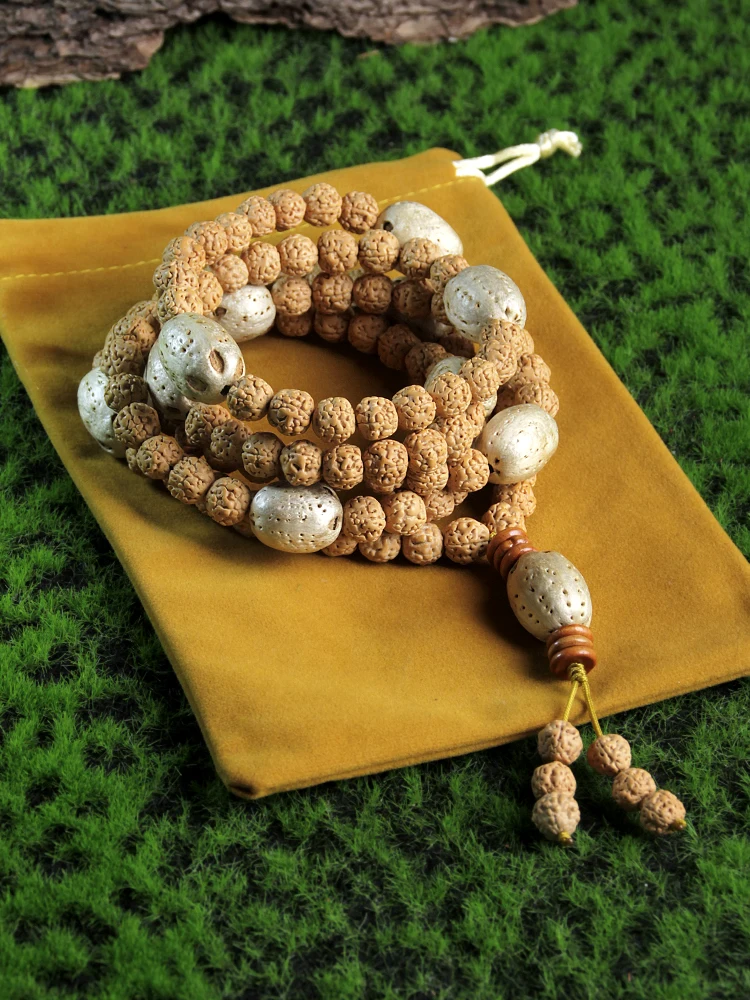 8~9mm Bodhi frø 108 perler, halskæde,japa mala 108 perler naturlige Bodhi halskæde,nye halskæde i,dropshiping